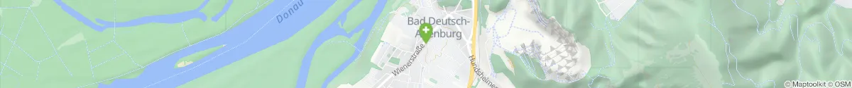 Kartendarstellung des Standorts für Apotheke Zum Römer in 2405 Bad Deutsch-Altenburg